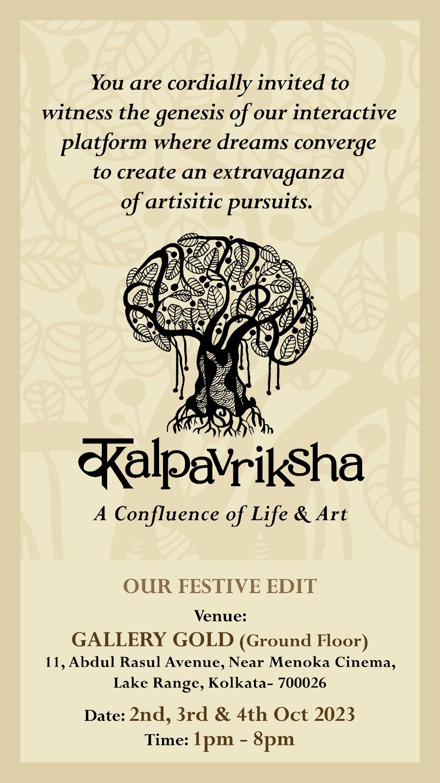 Kalpavriksha - A Confluence of Life & Art